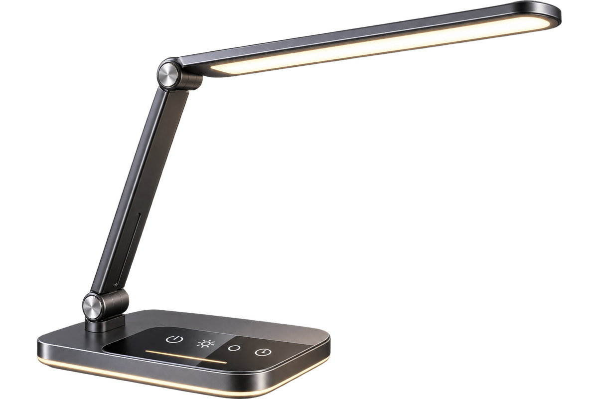 Adjustable LED Desk Lamp with Touch Control