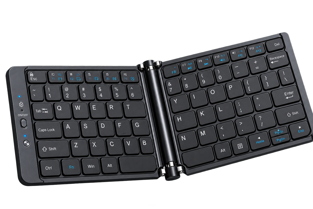 Foldable Compact Wireless Keyboard